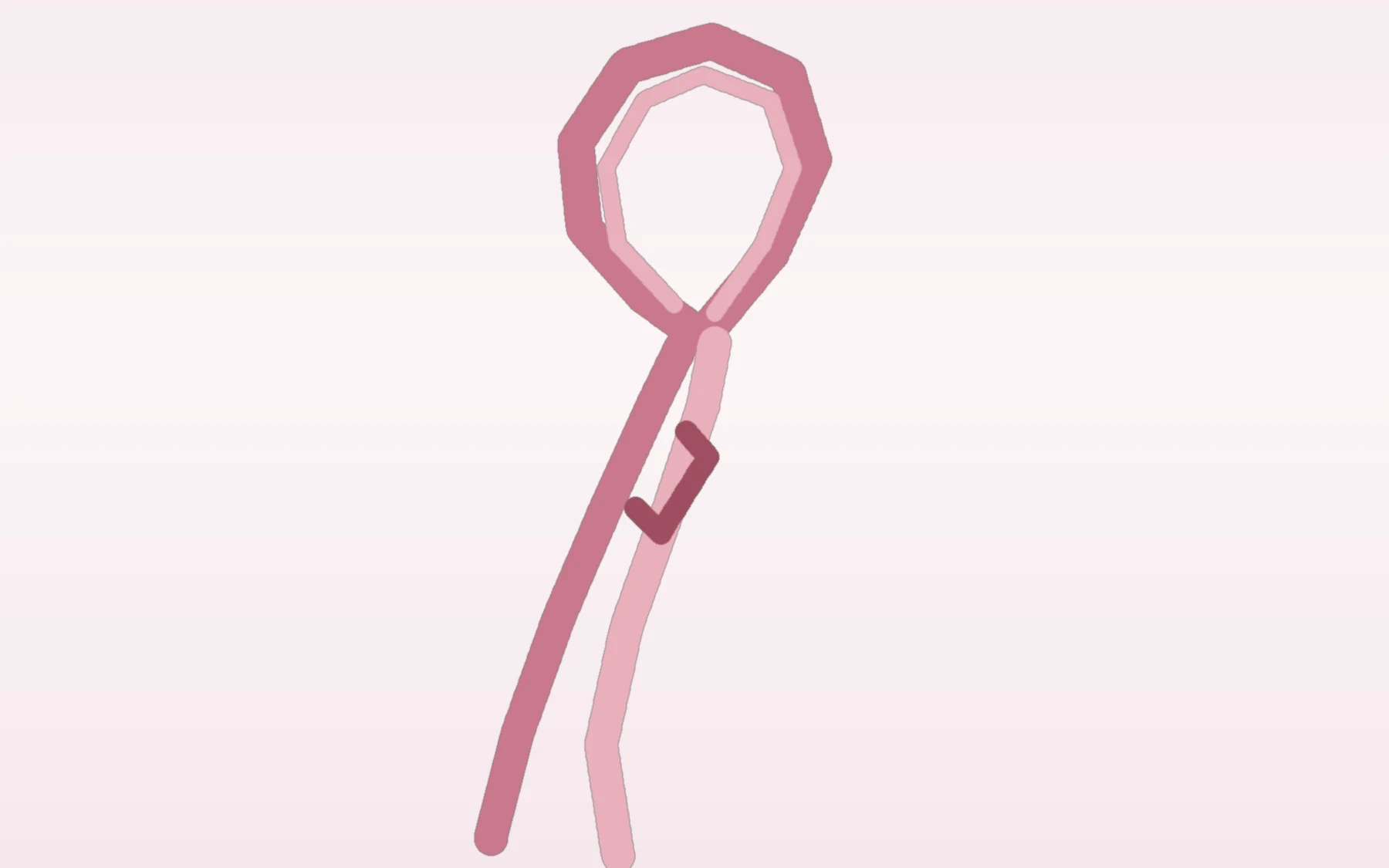 Ruban rose de la lutte contre le cancer du sein